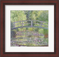 Framed Waterlily Pond: Green Harmony, 1899