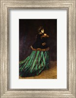Framed Camille, or The Woman in the Green Dress, 1866