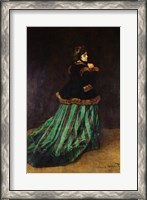 Framed Camille, or The Woman in the Green Dress, 1866