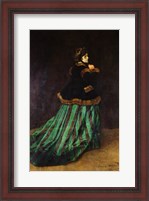 Framed Camille, or The Woman in the Green Dress, 1866