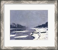 Framed Ice on the Seine at Bougival, c.1864-69