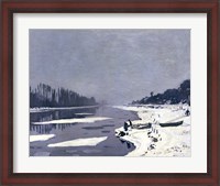 Framed Ice on the Seine at Bougival, c.1864-69