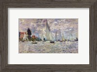 Framed Boats, or Regatta at Argenteuil, c.1874