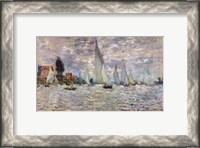 Framed Boats, or Regatta at Argenteuil, c.1874