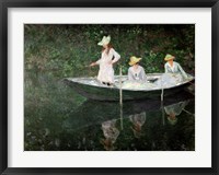 Framed Boat at Giverny, c.1887