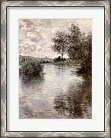 Framed Seine at Vetheuil, 1879