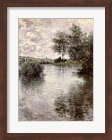 Framed Seine at Vetheuil, 1879