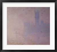 Framed Seagulls over the Houses of Parliament, 1904