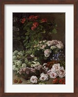 Framed Spring Flowers, 1864