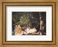 Framed Le Dejeuner sur l'Herbe, 1866