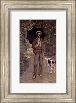 Framed Man with an Umbrella, c.1868-69