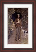 Framed Man with an Umbrella, c.1868-69