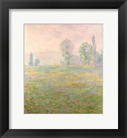 Framed Meadows in Giverny, 1888