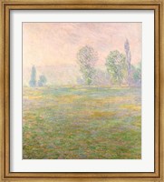 Framed Meadows in Giverny, 1888