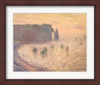 Framed Cliffs at Etretat, 1886