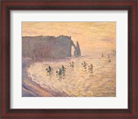 Framed Cliffs at Etretat, 1886
