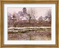 Framed Church at Vetheuil under Snow, 1878-79