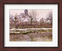 Framed Church at Vetheuil under Snow, 1878-79