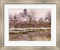 Framed Church at Vetheuil under Snow, 1878-79