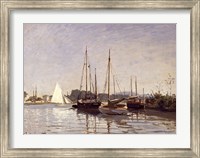 Framed Pleasure Boats, Argenteuil, c.1872-3