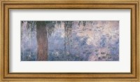 Framed Waterlilies: Morning with Weeping Willows, 1914-18 (right section)