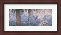 Framed Waterlilies: Morning with Weeping Willows, 1914-18 (right section)