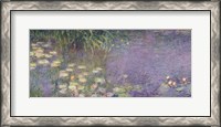 Framed Waterlilies: Morning, 1914-18 (left section)