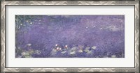 Framed Waterlilies: Morning, 1914-18 (centre left section)