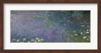 Framed Waterlilies: Morning, 1914-18 (centre right section)