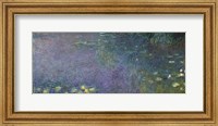 Framed Waterlilies: Morning, 1914-18 (centre right section)