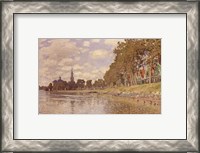 Framed Zaandam (Holland) 1871