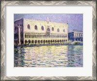 Framed Ducal Palace, Venice, 1908