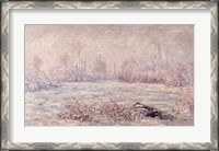 Framed Frost near Vetheuil, 1880