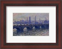 Framed Waterloo Bridge, 1902