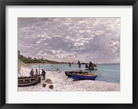 Framed Beach at Sainte-Adresse, 1867