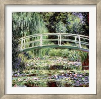 Framed White Waterlilies, 1899