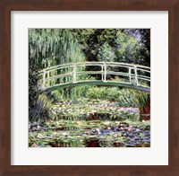 Framed White Waterlilies, 1899