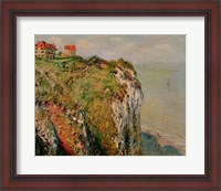 Framed Cliff at Dieppe, 1882
