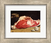 Framed Still Life, the Joint of Meat, 1864