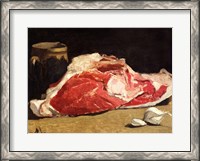 Framed Still Life, the Joint of Meat, 1864