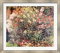 Framed Women in the Flowers, 1875