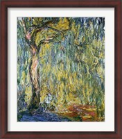 Framed Large Willow at Giverny, 1918