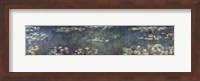 Framed Waterlilies: Green Reflections, 1914-18 (Pano)