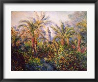 Framed Garden in Bordighera, Impression of Morning, 1884