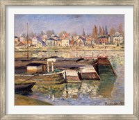 Framed Seine at Asnieres, 1873