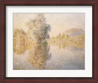 Framed Early Morning on the Seine at Giverny, 1893