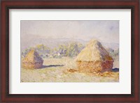 Framed Haystacks, Morning Effect