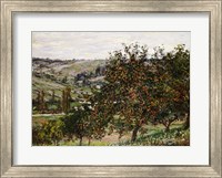 Framed Apple Trees near Vetheuil