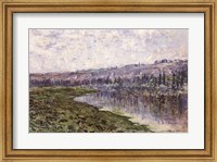 Framed Seine and the Hills of Chantemsle, 1880