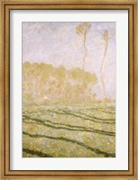 Framed Spring Countryside at Giverny, 1894